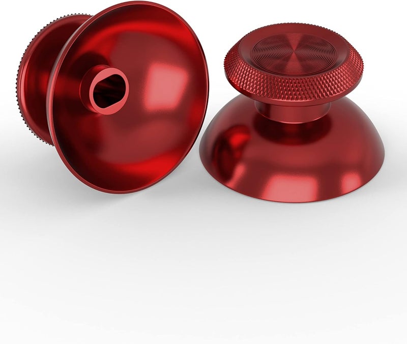 Avericht Metal Thumbsticks for PS5 Controller, Aluminum Joystick Replacement Kit for Dualsense Controller Accessories (Red) - Image 5